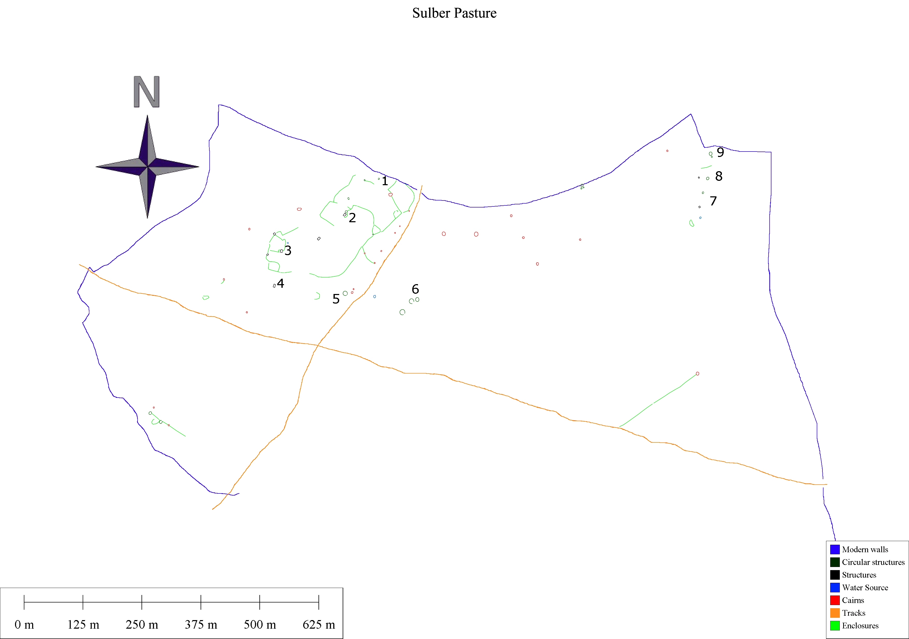 Sulber map and photos
